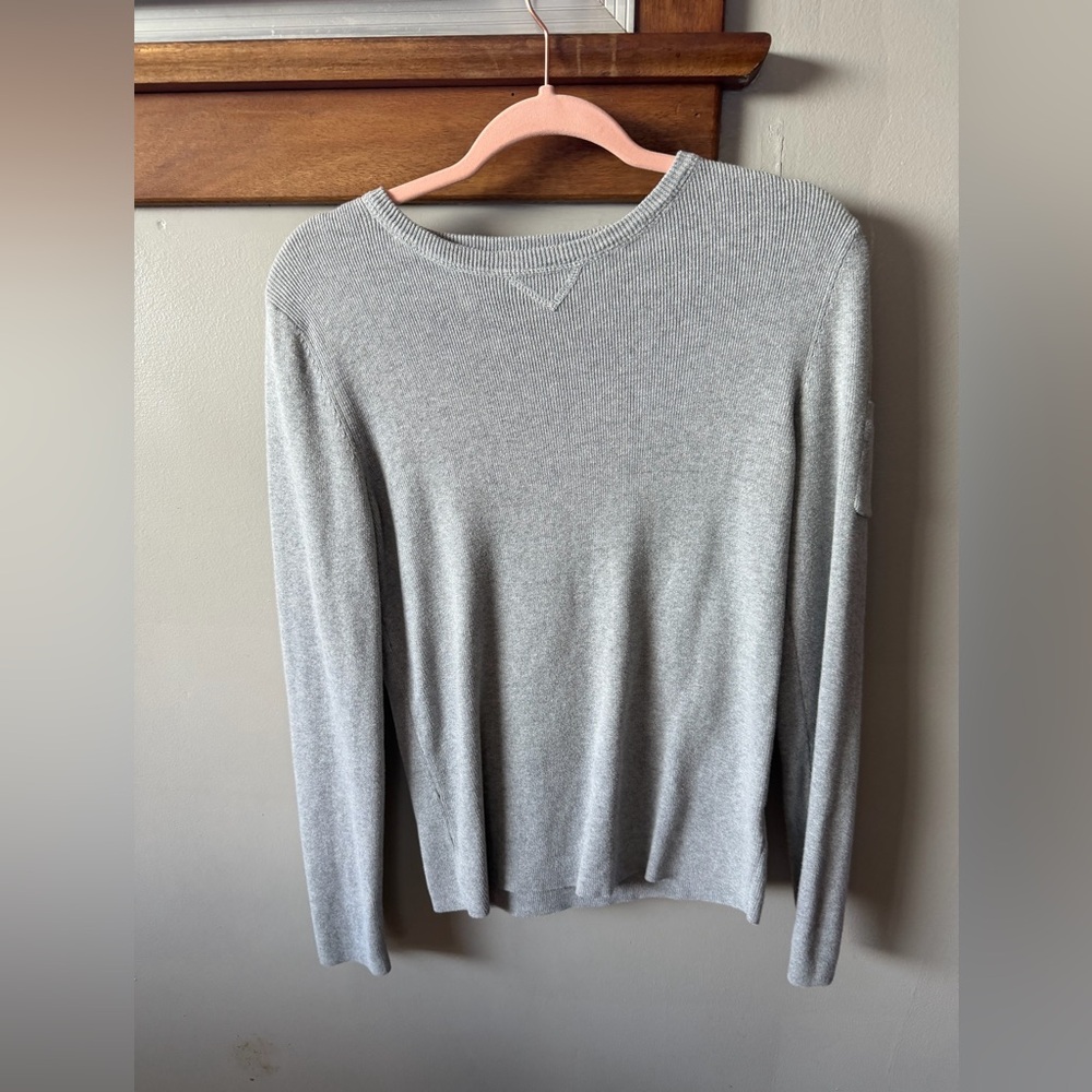 Sonoma Heather Gray Knit Top